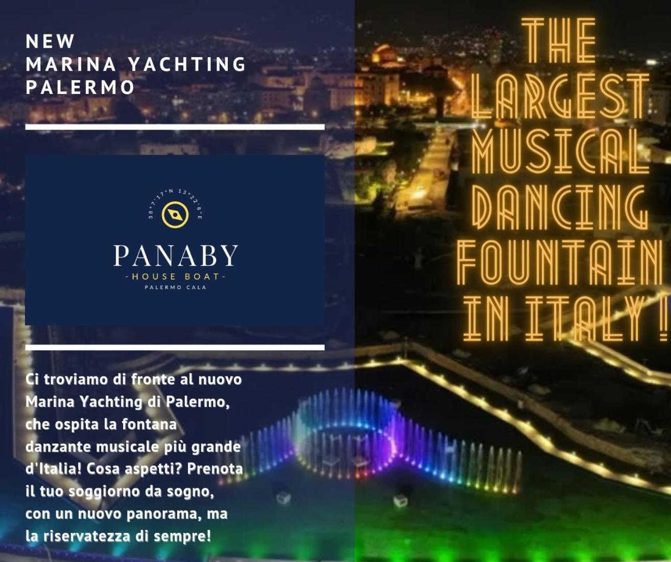 Hotel Panaby - House Boat à Palerme Extérieur photo